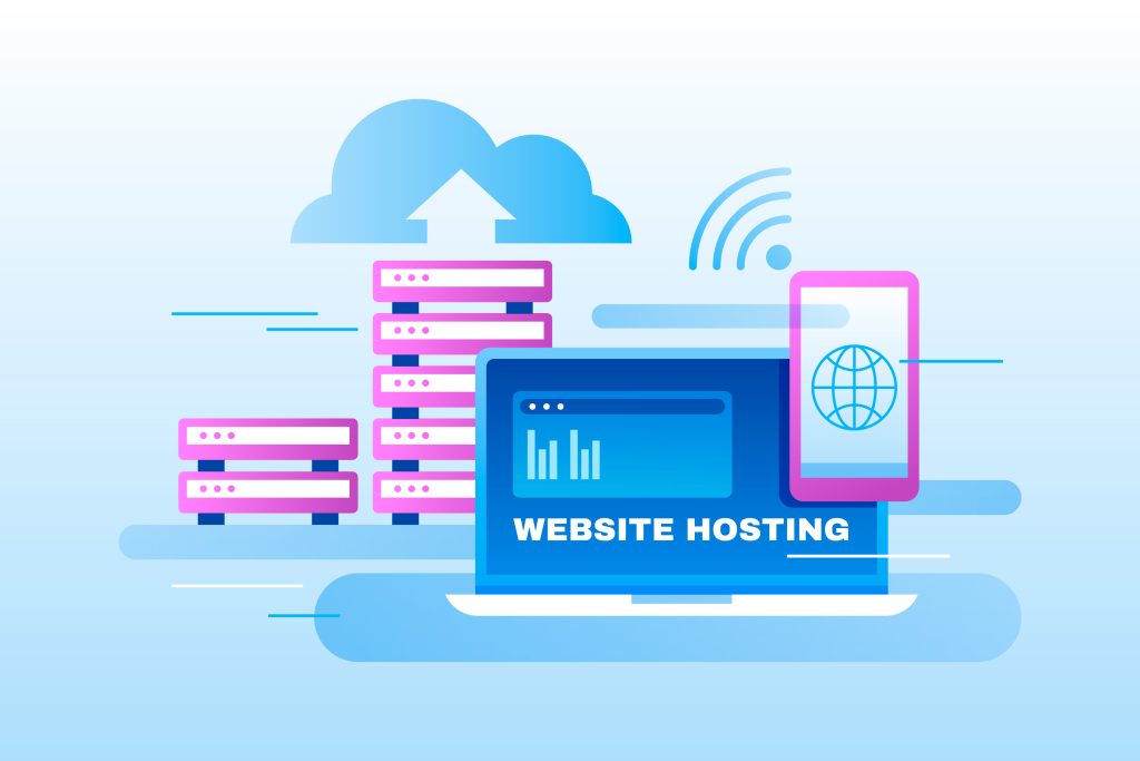 select hosting services.