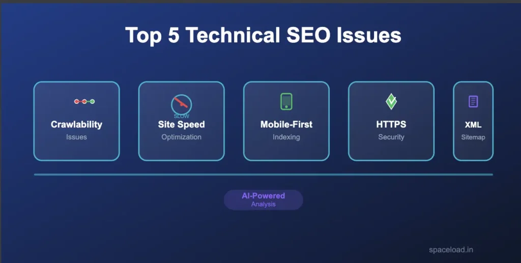 Technical SEO Issues
